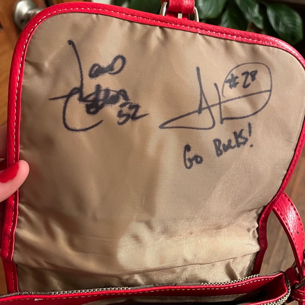 Ohio State cross body bag